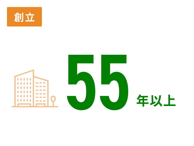 創立：55年以上